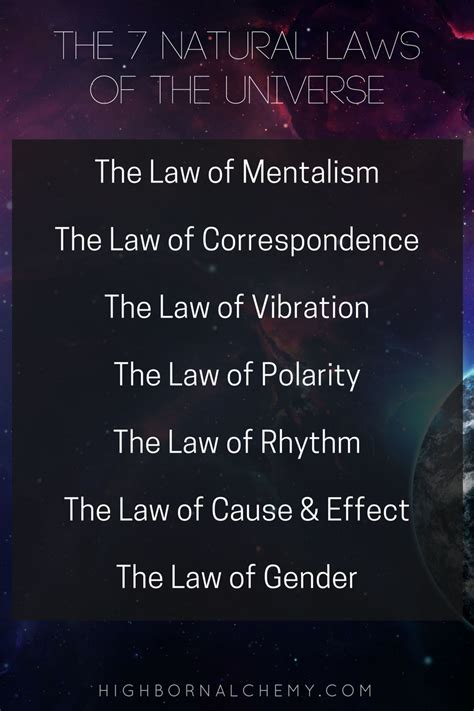 hermes principles|7 universal laws of nature.